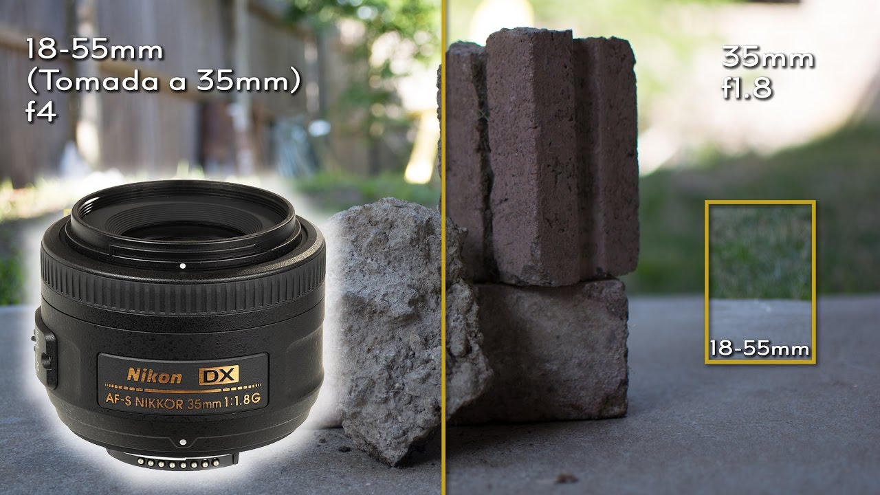 A Fondo: Nikon 35mm DX 1.8G || Comparación con lente kit (18-55mm)