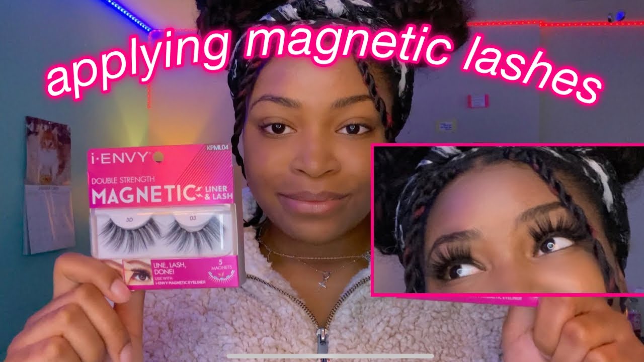 How To Easily Apply Magnetic Lashes| Tutorial