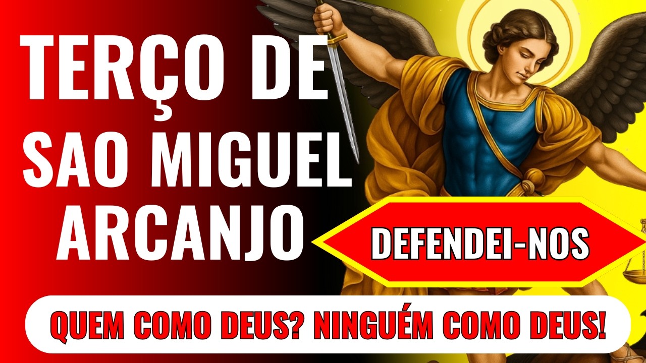 🛐📿30/01/2026 ✝️TERÇO DE SÃO MIGUEL ARCANJO 🙏Saúde, Quebra de Correntes, Emprego