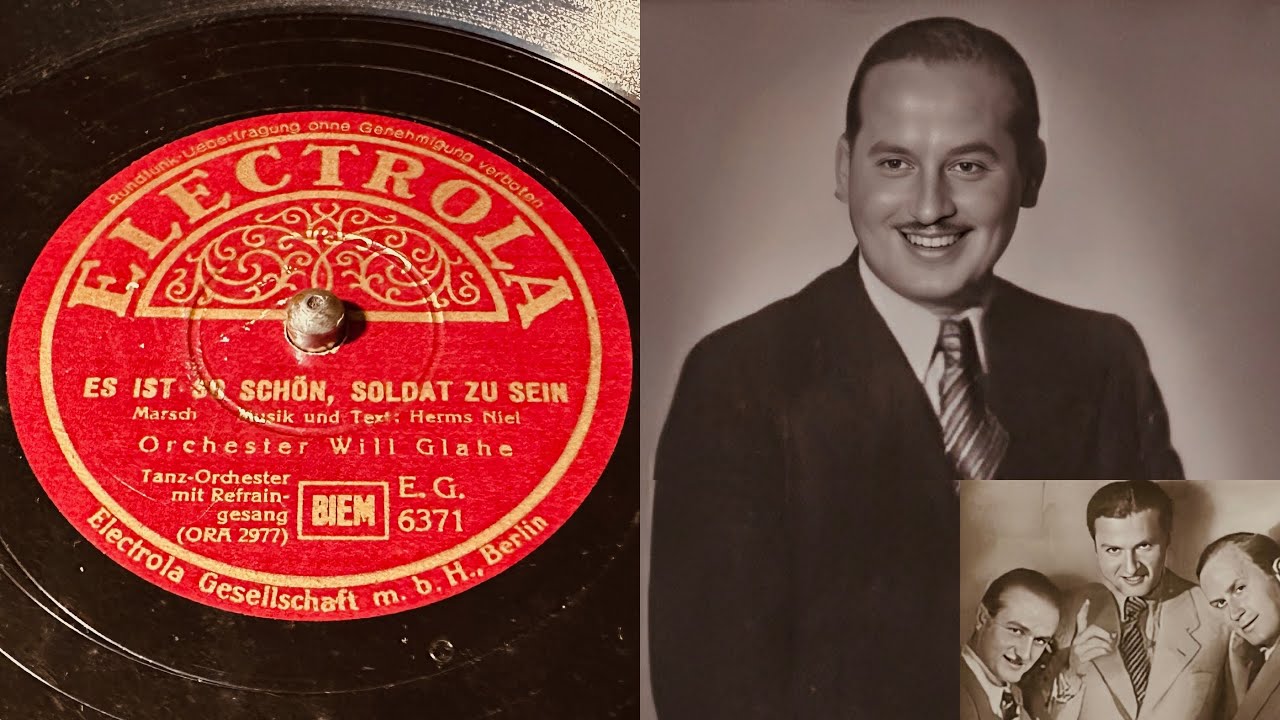 Orchester Will Glahe - Es Ist So Schön Soldat Zu Sein - 78 rpm - Electrola EG6371 - 1938