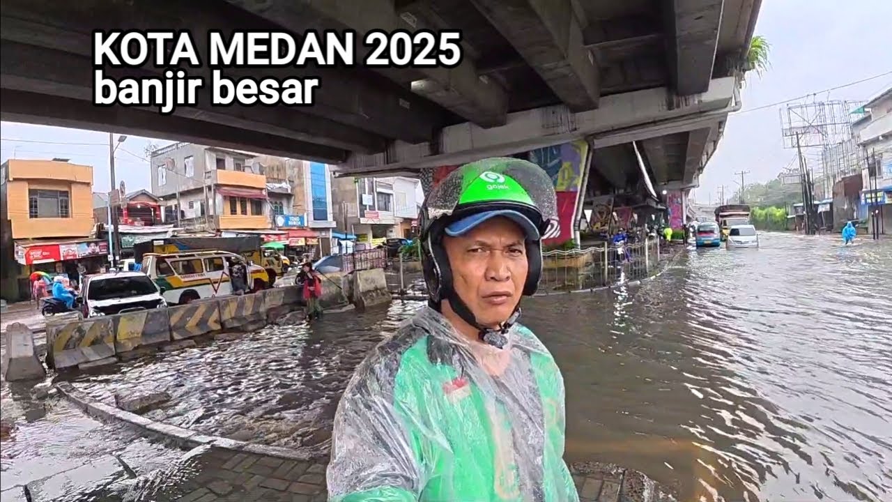 BANJIR BESAR AKIBAT HUJAN DERAS DI KOTA MEDAN TAHUN 2025 |SUMATERA UTARA | MOTOVLOG.
