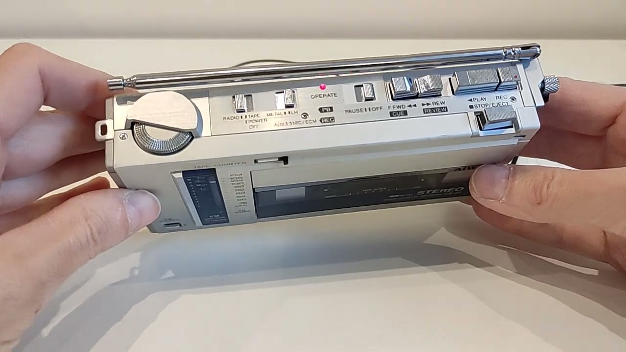 Кассетный плеер Aiwa CS-J1  1981г