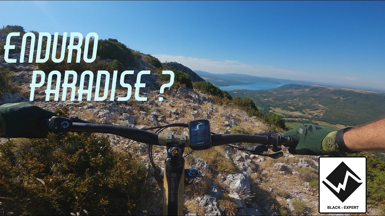 Most beautiful mtb singletrack in France? Breathtaking rocky trail and pristine river