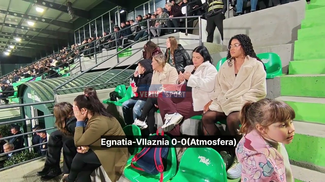 Atmosfera e ndeshjes Egnatia-Vllaznia 0-0.Emocionet në tribuna dhe fushën e lojës. Superiore-java 28