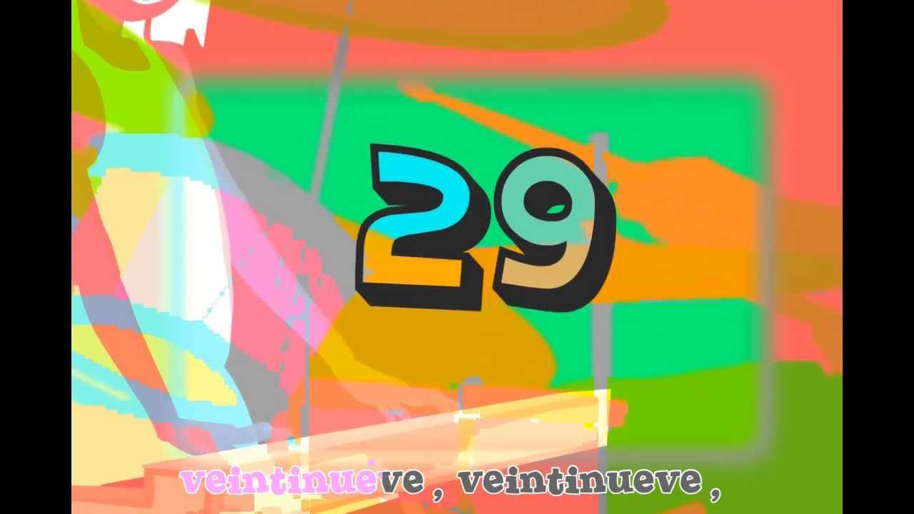 Los números. Song to learn numbers in Spanish for kids
