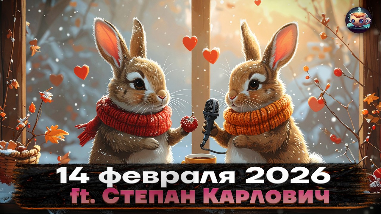 📆 СУББОТНИЕ Посиделки - ДЕНЬ СВ. ВАЛЕНТИНА со СТЕПАНОМ КАРЛОВИЧЕМ - 14 февраля 2026