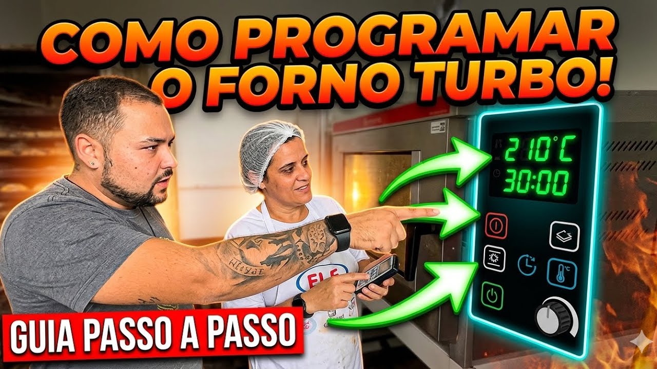 COMO PROGRAMAR O FORNO TURBO GOURMETEC TEDESCO PROGAS VENANCIO GUIA COMPLETO