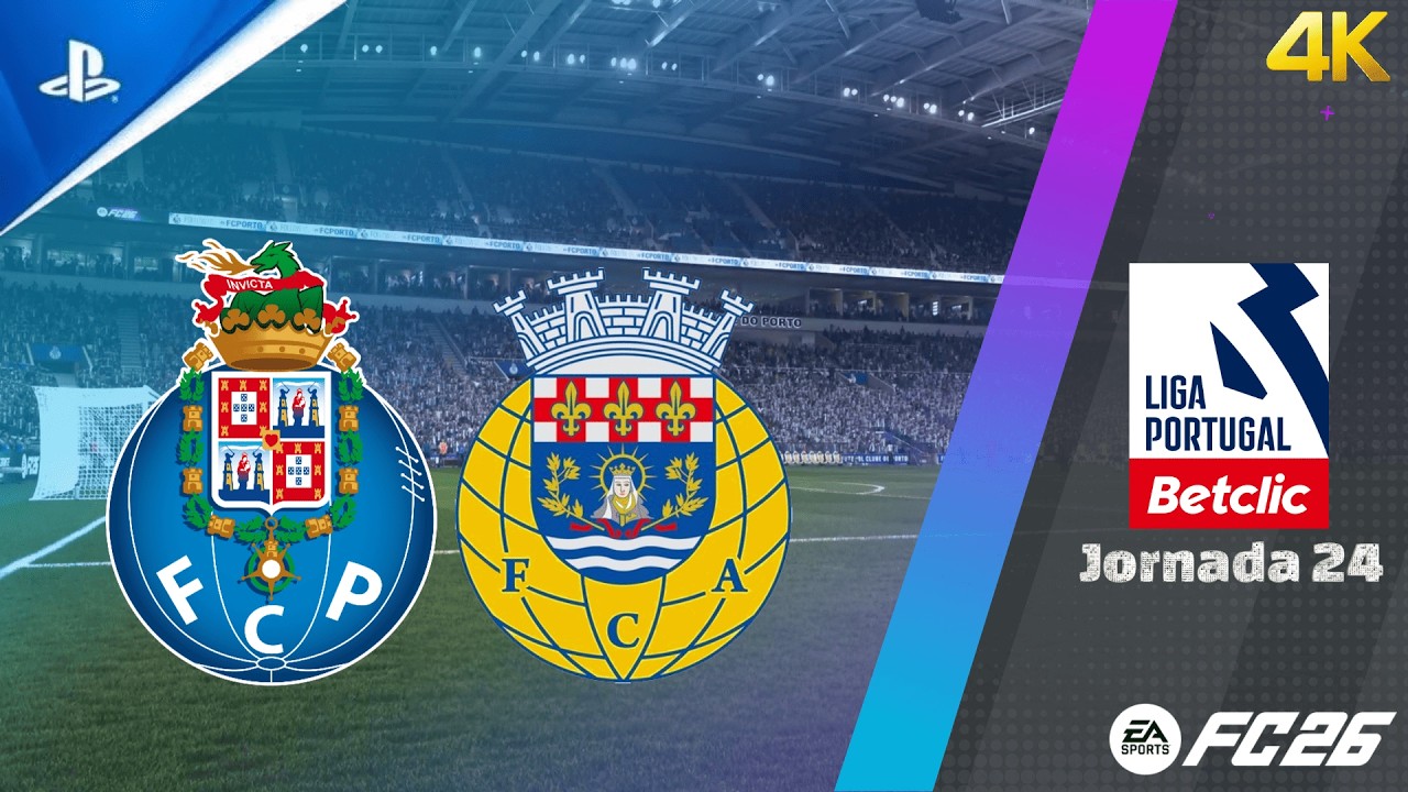 FC Porto - FC Arouca | LIGA PORTUGAL 25/26 | PS5 4K