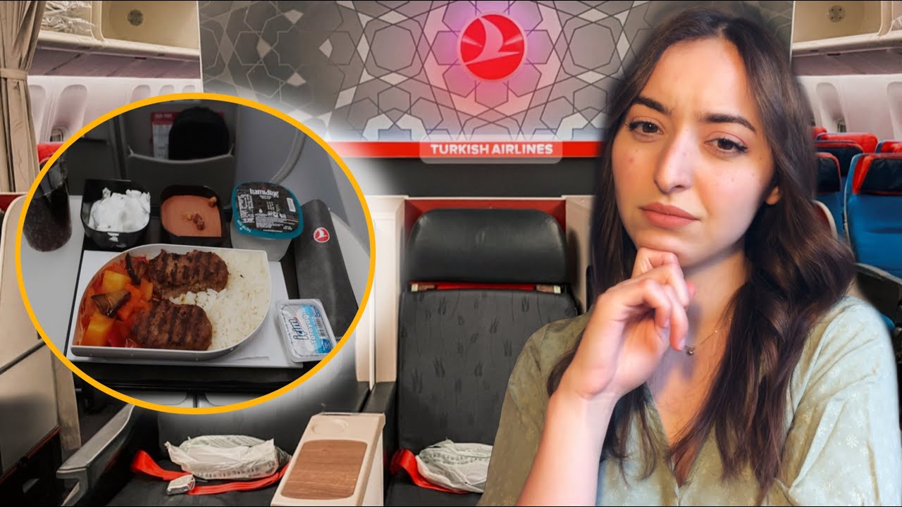 تجربة اكل في احسن خطوط اوروبية - TURKISH AIRLINES | Airbus A330- Economy Class