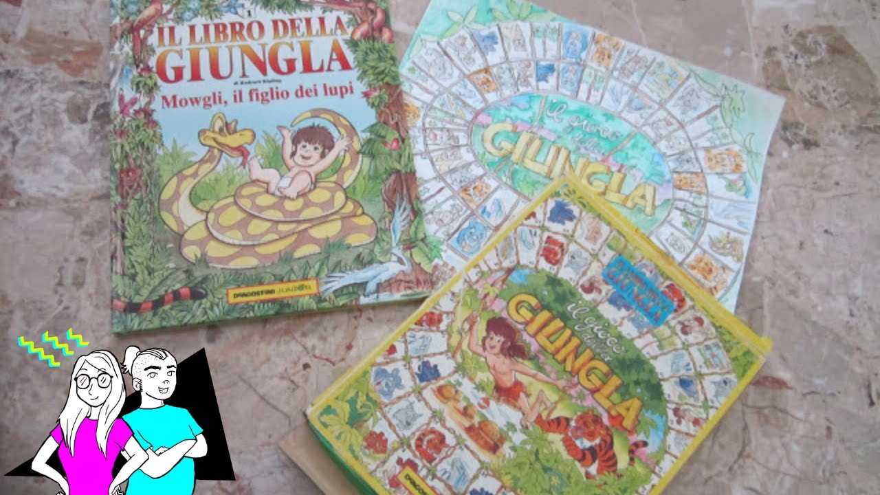 Il gioco della giungla (tratto dall'anime il libro della giungla) - DeAgostini junior