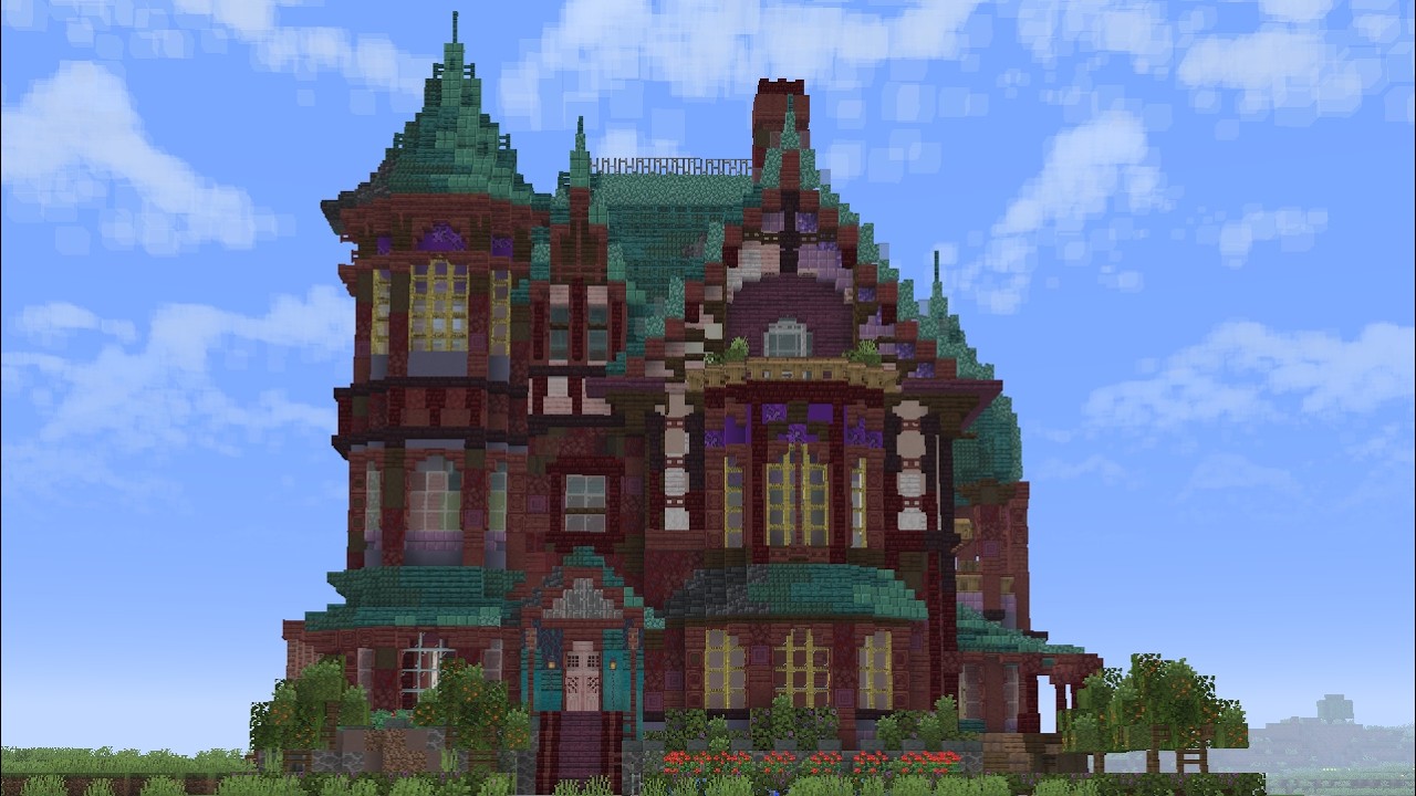 I built my favourite Starterhouse in Minecraft Survival