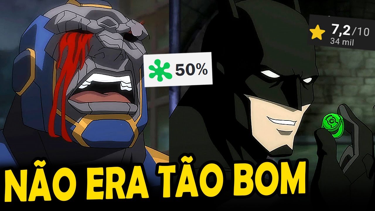 SAGA LIGA DA JUSTIÇA GUERRA - ANIMAÇÃO DECEPCIONANTE - ANÁLISE COMPLETA