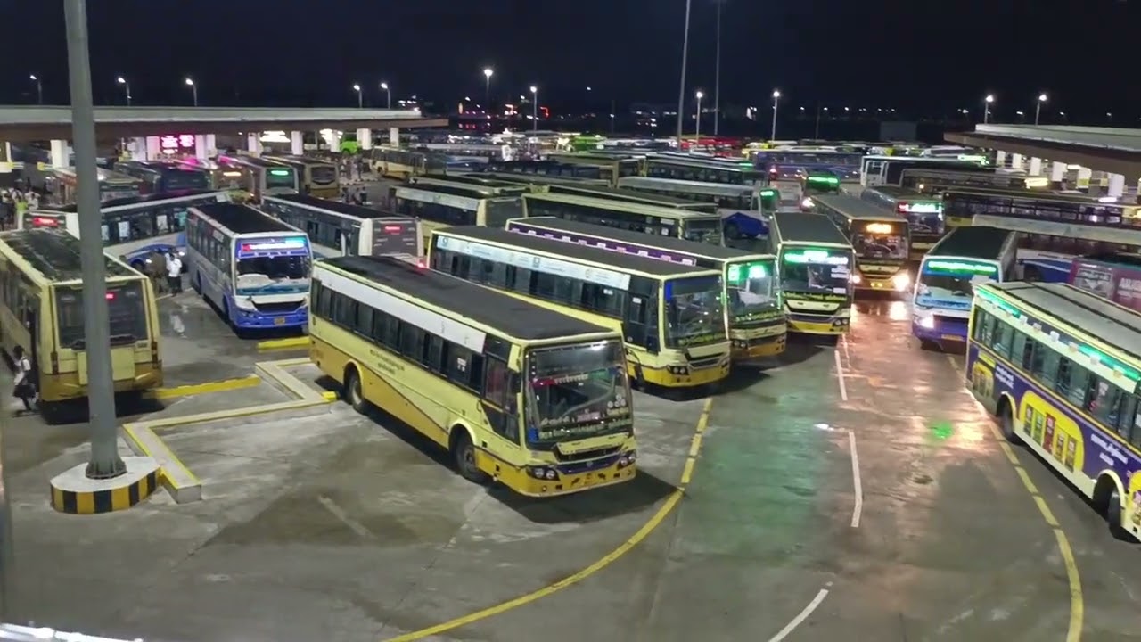 Trichy. Panjappur new bus stand  August 2025.