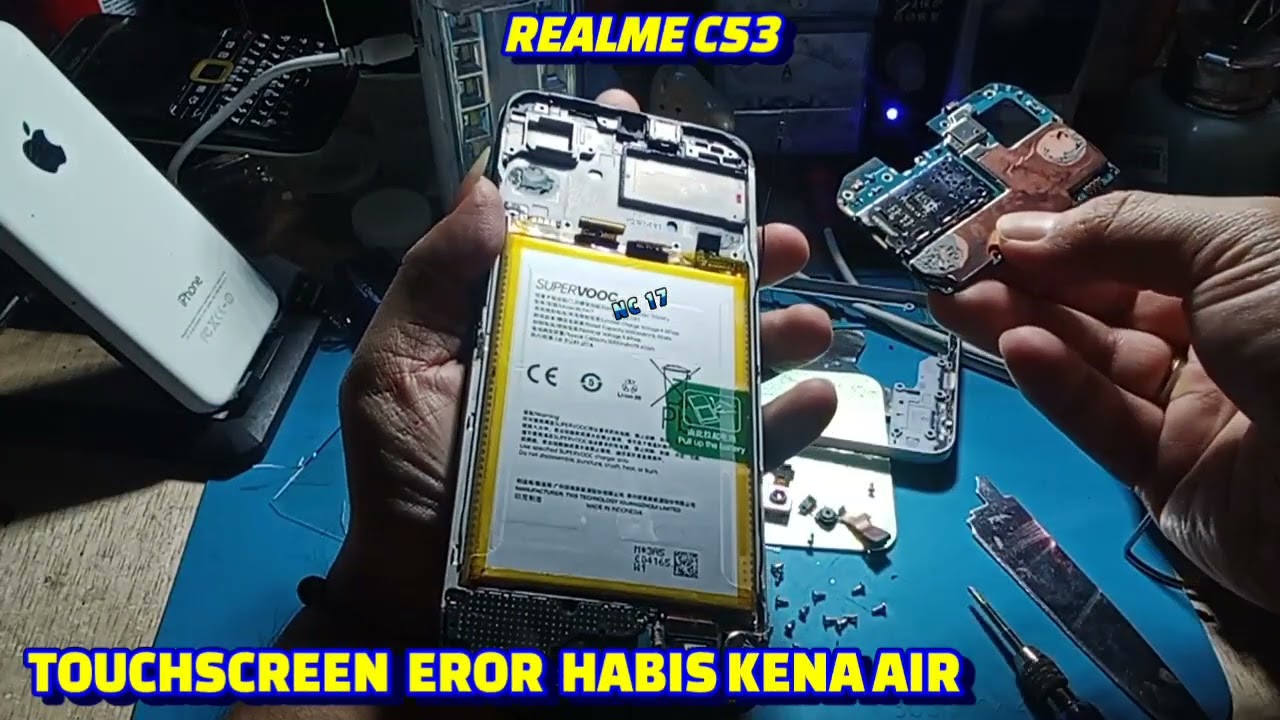 REALME C53 TOUCHSCREEN EROR HABIS KENA AIR !!!