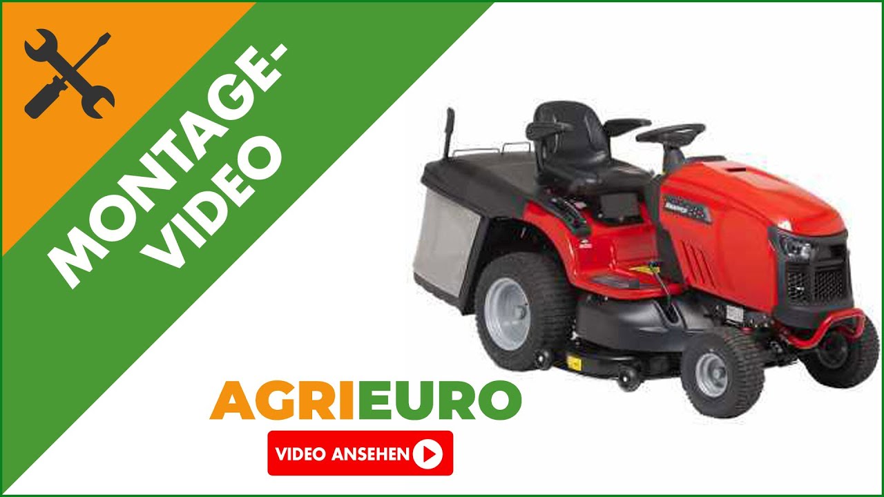 Montagevideo Rasentraktor Snapper RPX310 - Briggs&Stratton 724ccm - Fangsack - Mulchen
