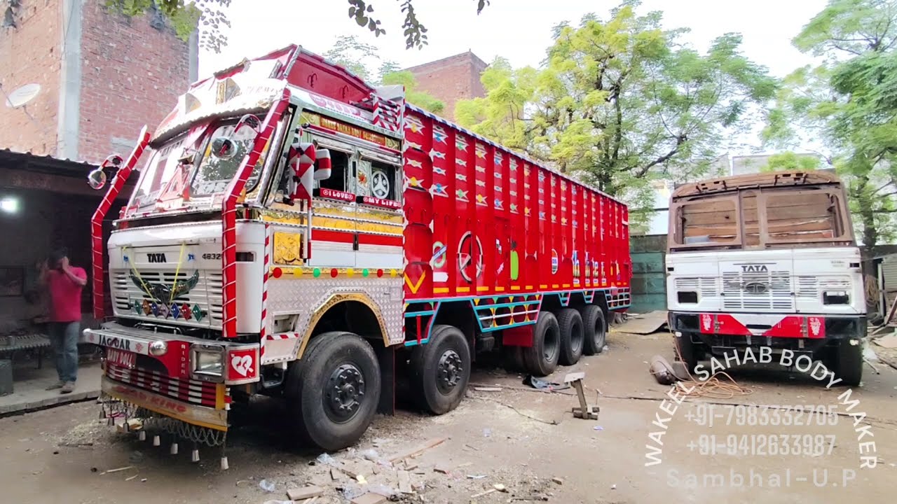 TATA 4823cc | 3118 | 3718 ,4832 TATA TRUCK | NEW TRUCK BODY DESIGN | luxury