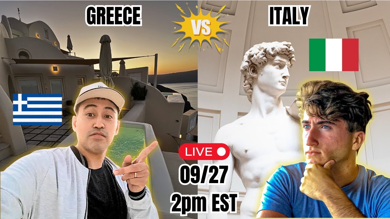Which is Better? Italy or Greece?