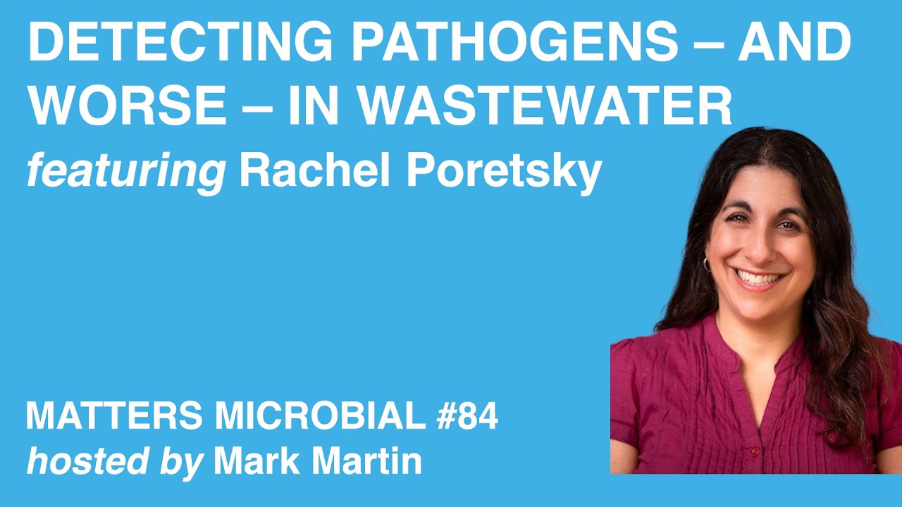 Matters Microbial #84: Detecting Pathogens – and Worse – in Wastewater