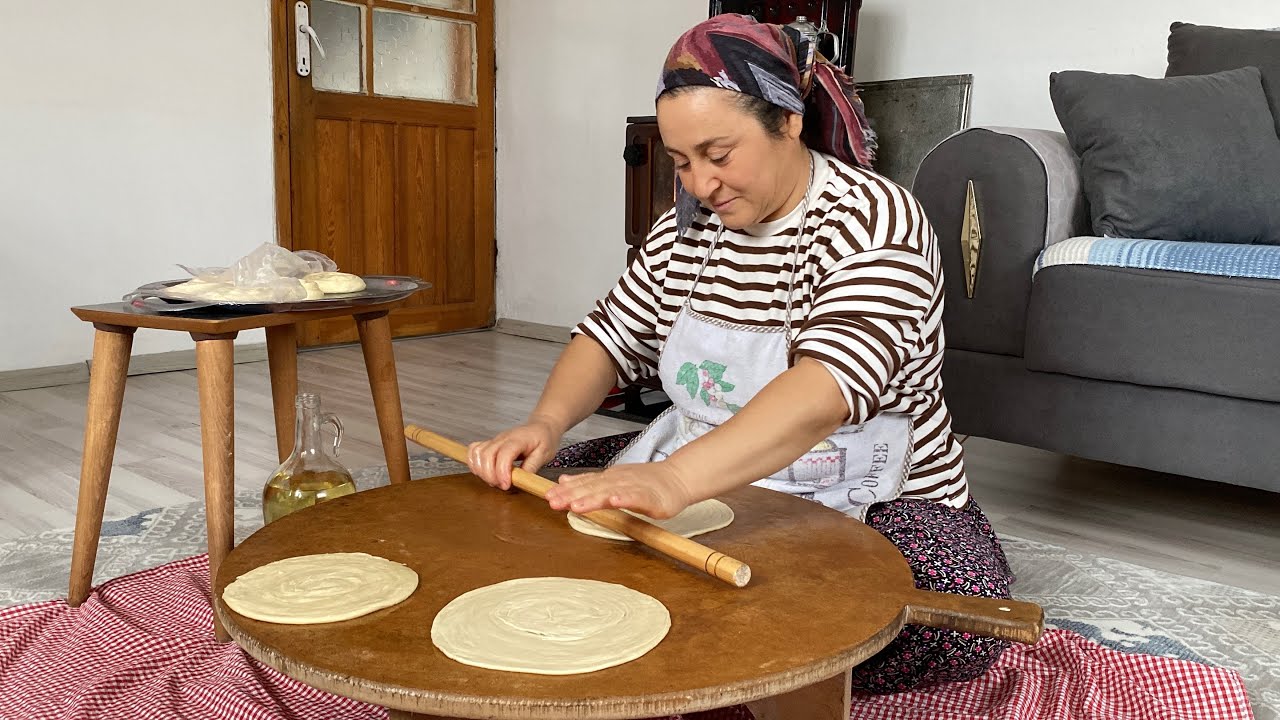Bu katmerin yapımına herkes hayran kaldı❗️|HIZLI VE KOLAY |TEL TEL DÖKÜLÜYOR 🤤