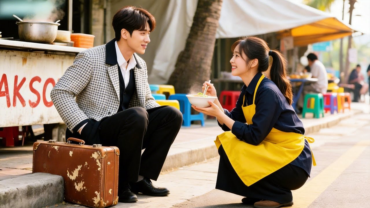 Millonario cae a la calle, solo una chica pobre le da sopa—ahora la trata como reina!