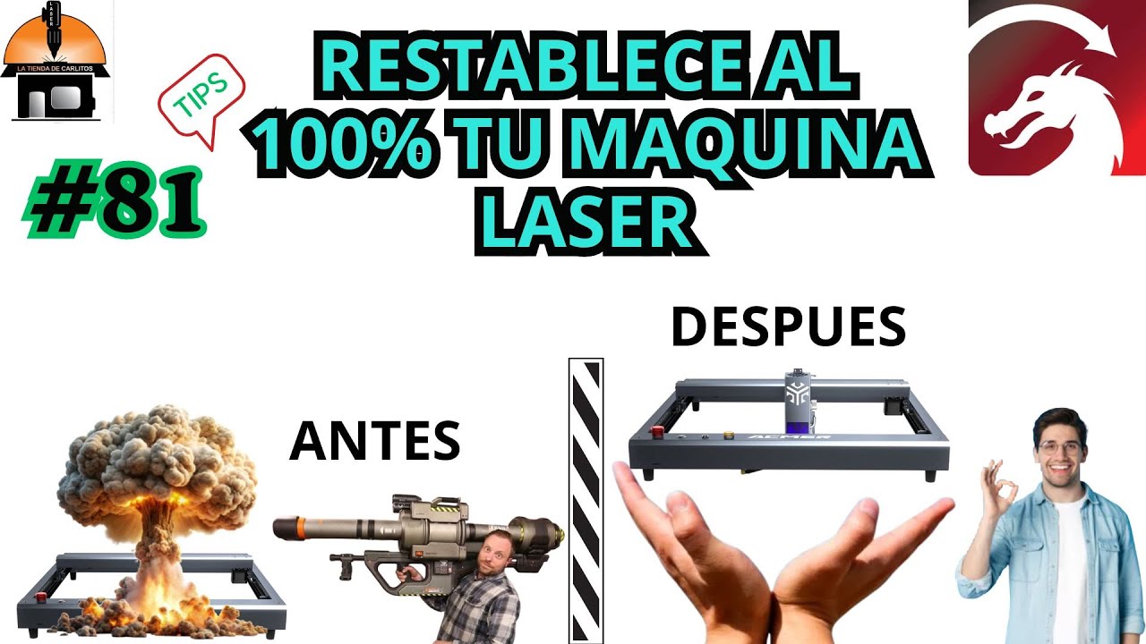 ¡Restablece CUALQUIER Máquina Láser al 100%! Solución Rápida con G-Code $rst=*, $rst=# y $rst=$