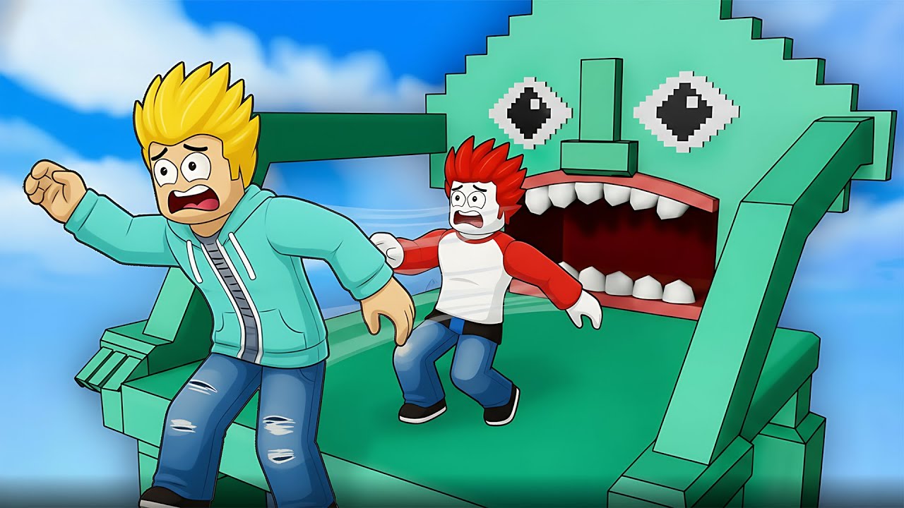 ROBLOX 100 Players Enter inside BRAINROTS Mouth 🤢🤢 Khaleel and Motu Gameplay