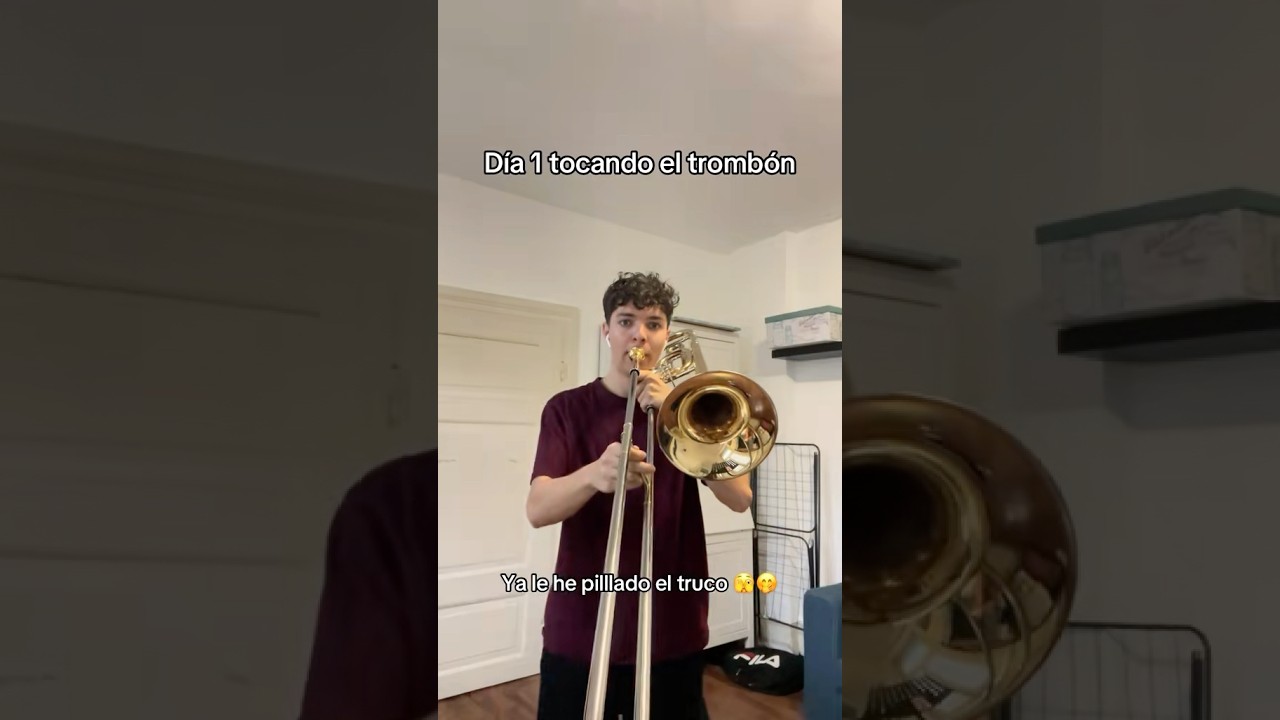 Me veis futuro con el tromb&oacute;n? 🥰 #musica #musicos #viralvideo #music #humor #tromb&oacute;n