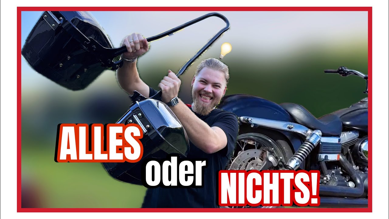 🔥Endlich sind die Koffer dran‼️Street Bob umbau🔥