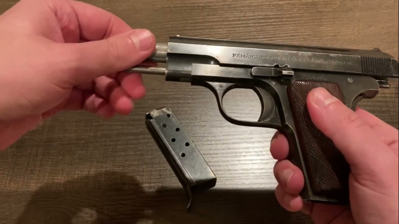 The World War II Pistol No One Cares About: Fémáru 37M