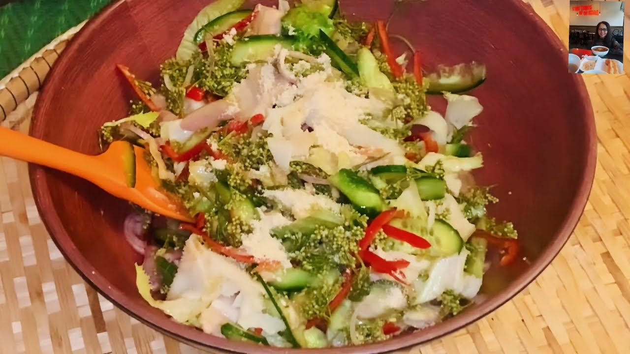 ញាំស្ដៅ…. sdao salad …#Cambodian recipe