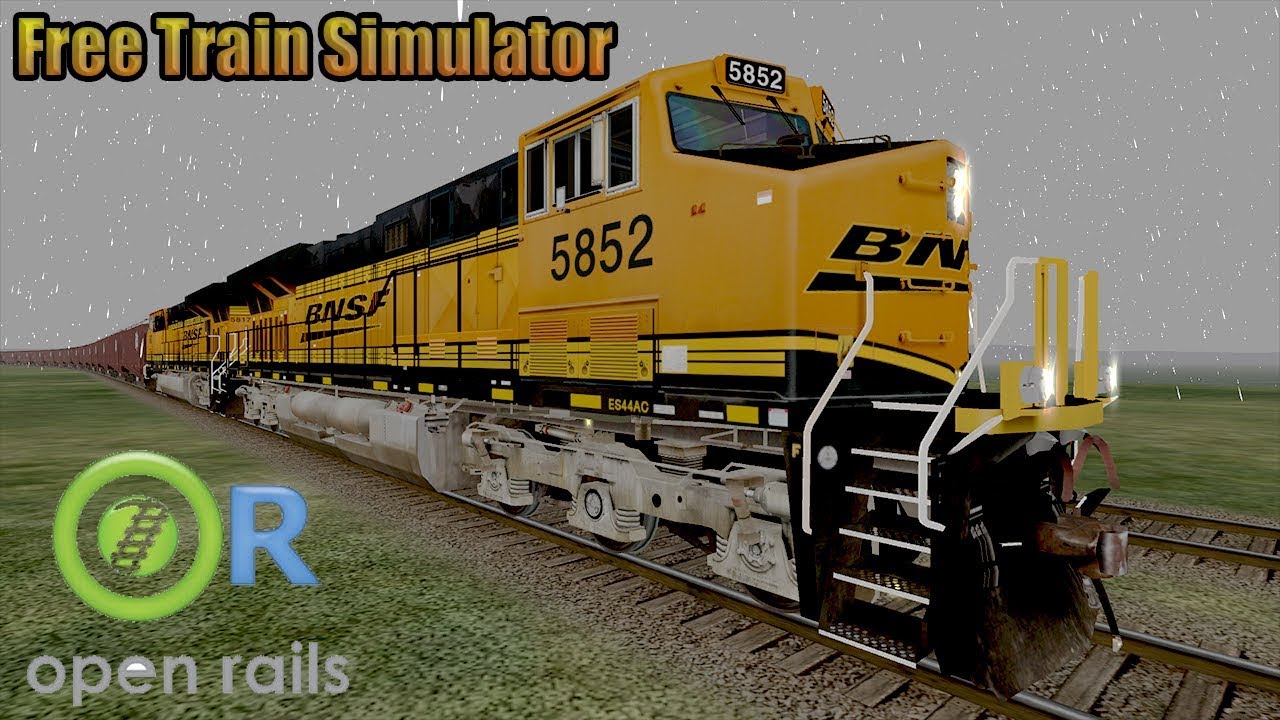 Open Rails — бесплатная игра-симулятор поезда — первые взгляды!