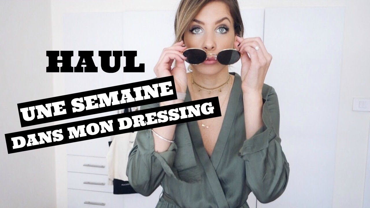 HAUL DE PRINTEMPS: Une semaine dans mon dressing