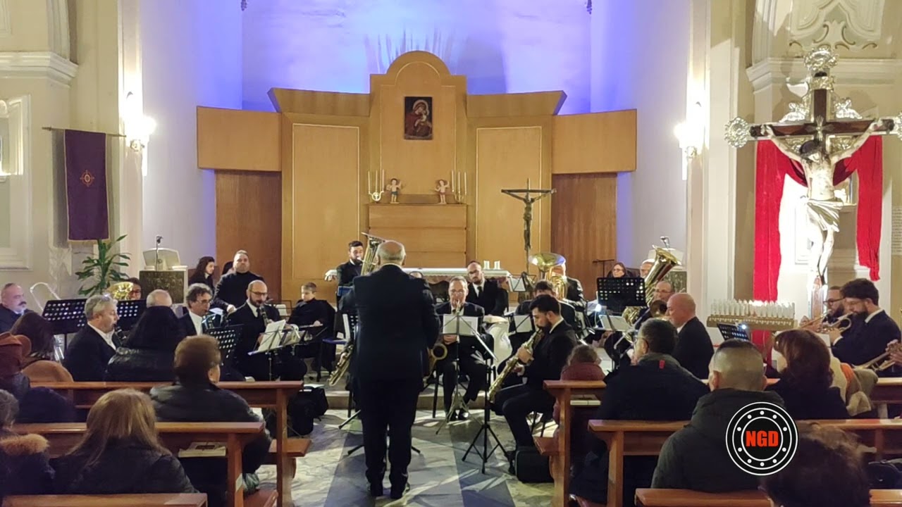 Marcia Eterno spasimo Banda Di Noicattaro 17/2/24 Noicattaro Concerto Verso La Pasqua