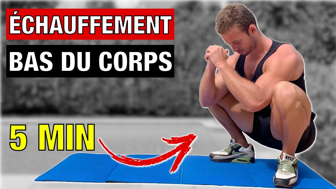 5MIN ÉCHAUFFEMENT BAS DU CORPS (à faire avant tes séances)