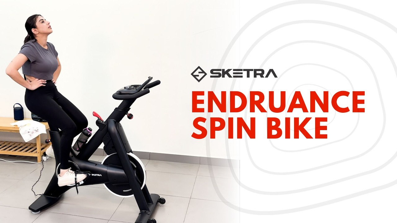 Sketra Endurance Spin Bike #sketra #endurance #spinbike  #homegym #fitness #exercisebike