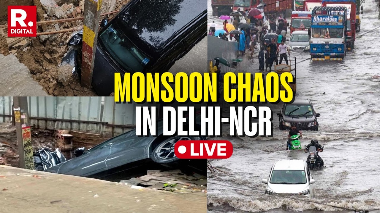 Delhi Rains LIVE | Three Dead in Rain-Related Incidents | Questions Over Civic Infrastructure