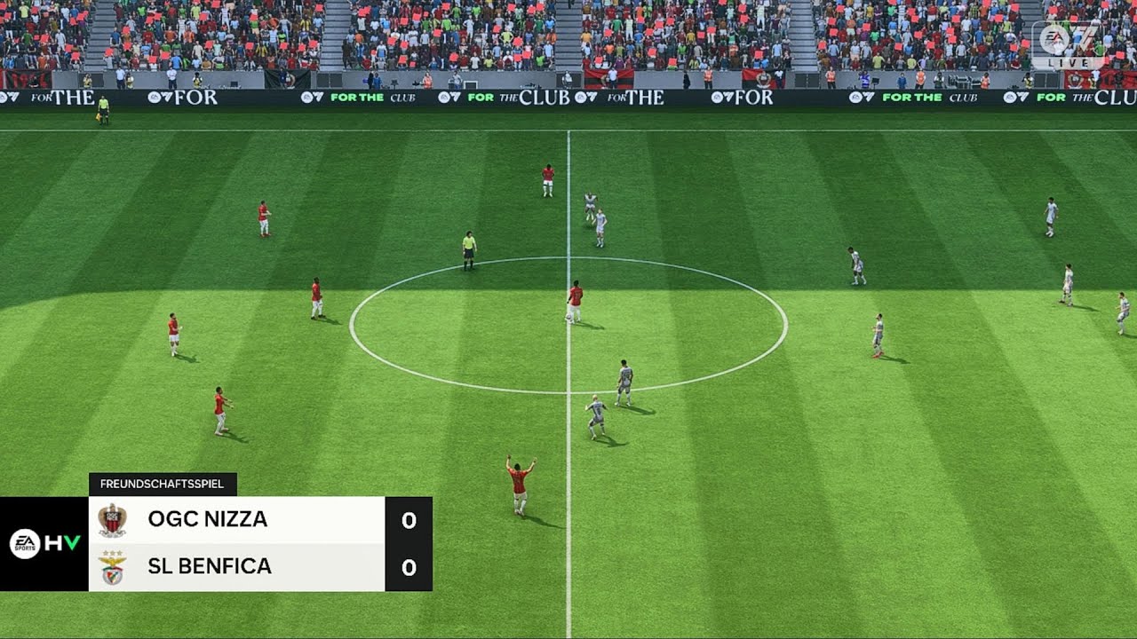 EA Sports FC 25 | OGC Nice vs Benfica - Champions League Qualification | Gameplay PS5
