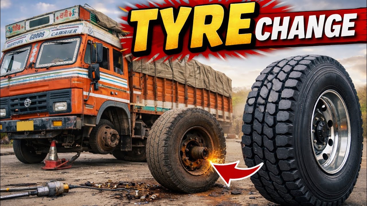 Truck Tyre Repair Vlog | Step by Step Resol Tyre Fitting🚚