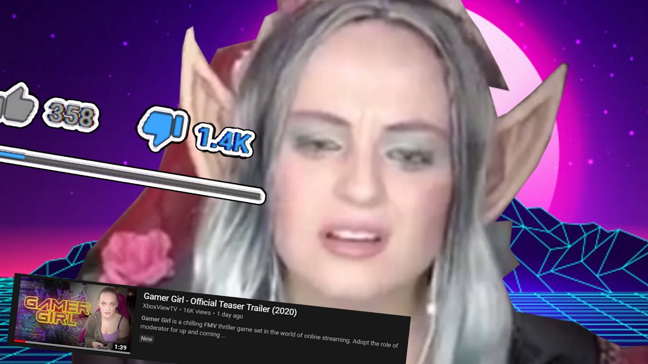 THE GAMER GIRL GAME IS ABSOLUTE CRINGE
