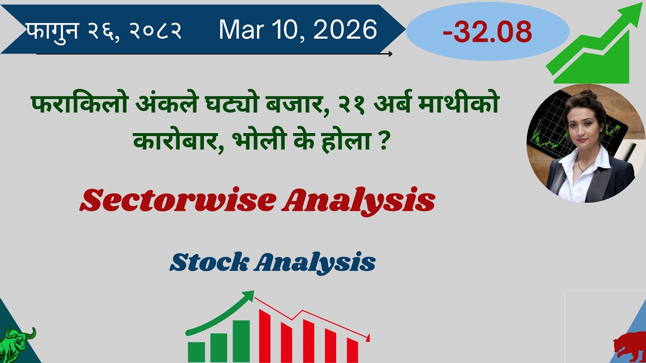 फराकिलो अंकले घट्यो बजार भोली के होला ?#marketupdate #stockanalysis #stockmarket #trading