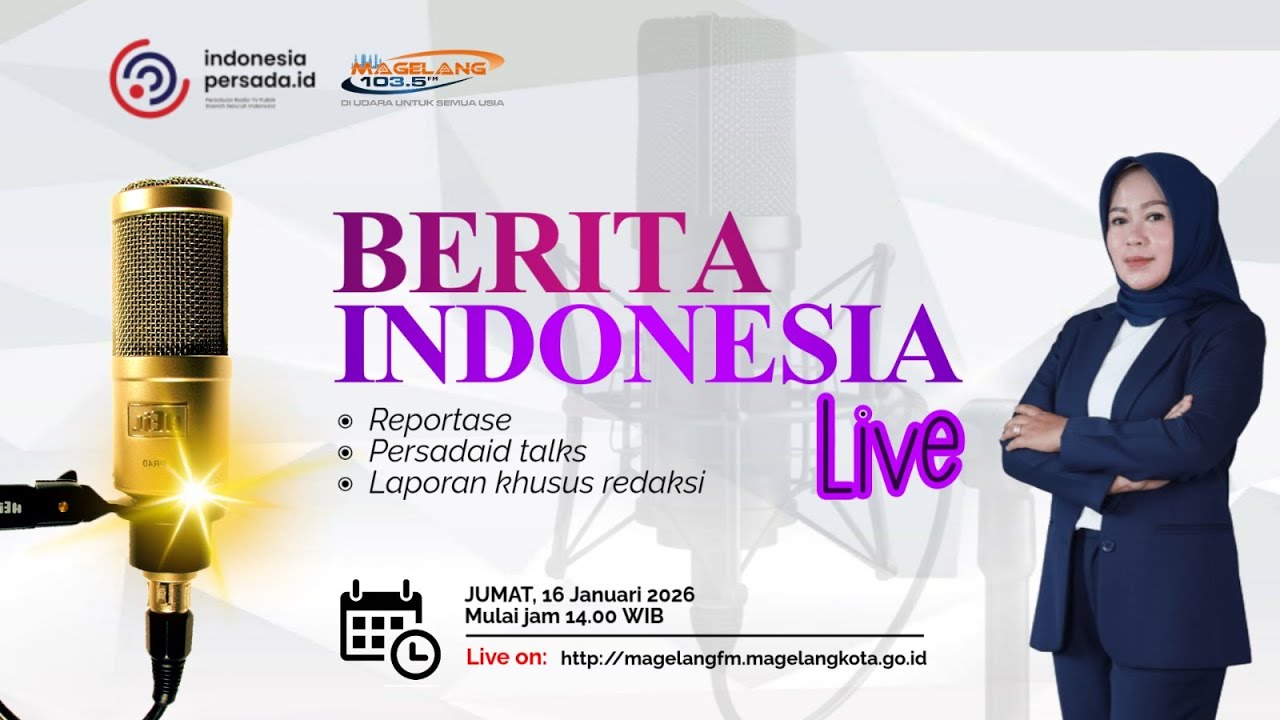BERITA INDONESIA LIVE 16 JANUARI 2026