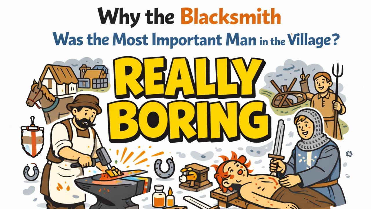 The Sleepy Historian | Why the Blacksmith Was the Most Important Man in the Village