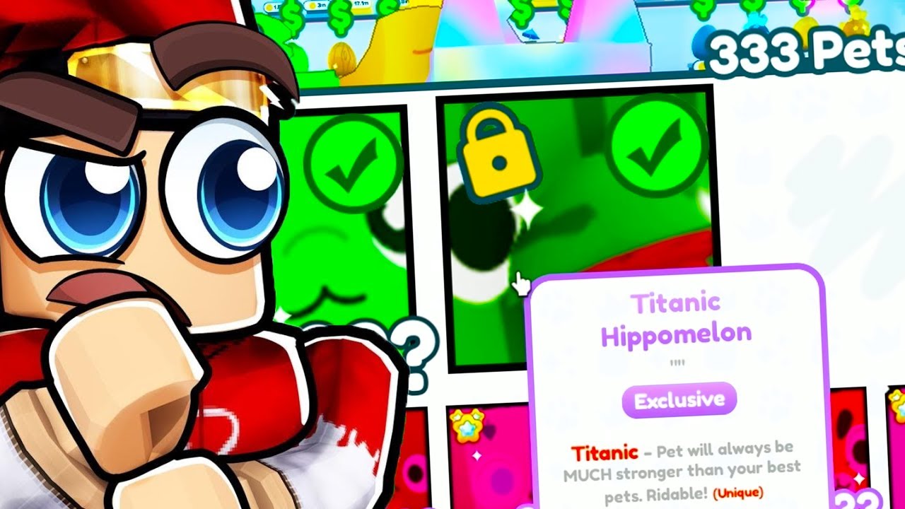 Cel mai *RAR* TITANIC in PET SIM X!