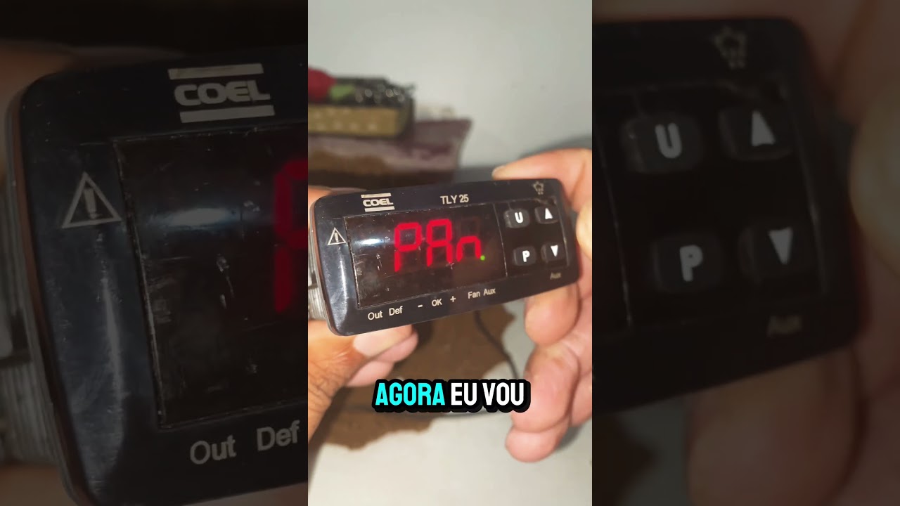 Quebrando a senha do controlador tly25 #eletrica #equipamentoseletricos #refrigerista