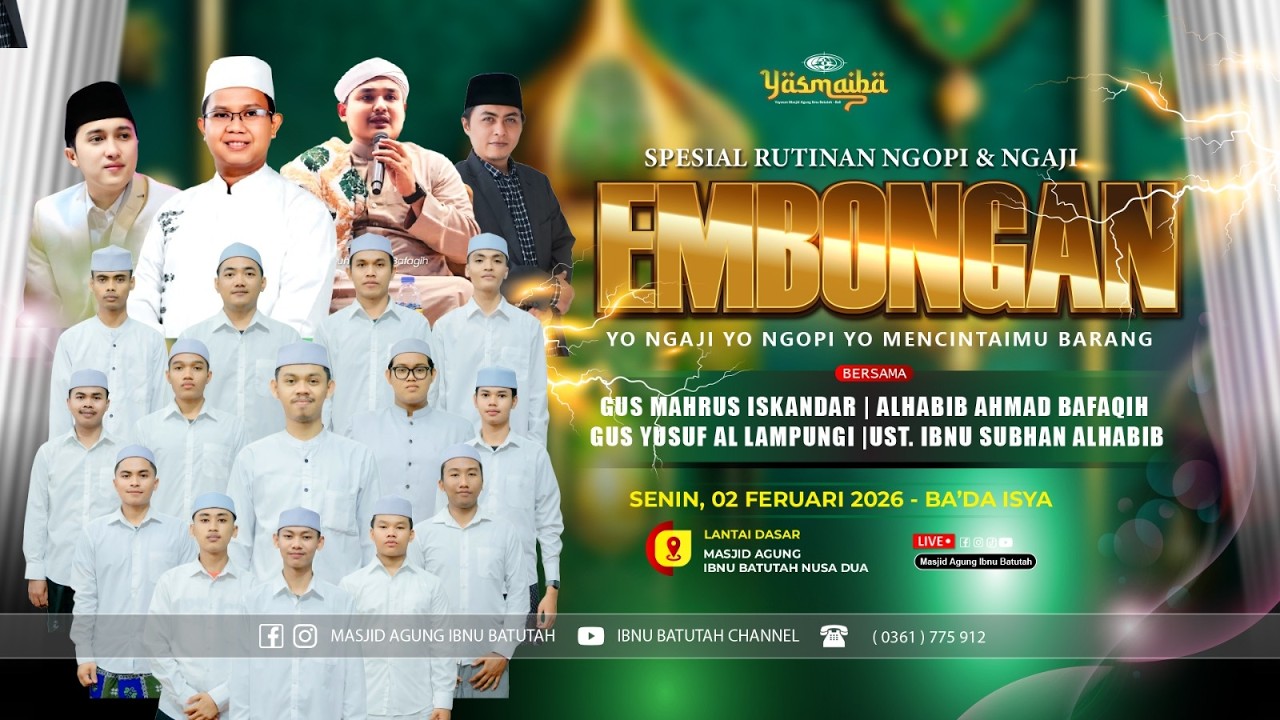 Spesial Rutinan Ngopi & Ngaji Embongan Bali | 02 Februari 2026