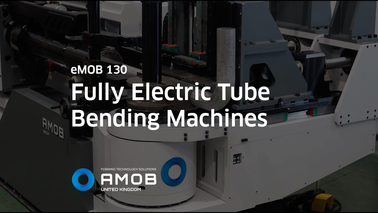 emob 130 Fully Electric Tube Bending Machine AMOB UK