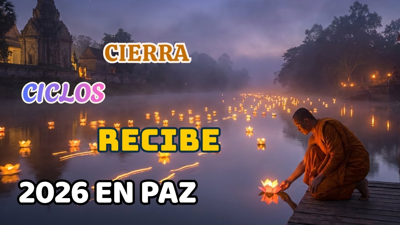 Ritual budista de fin de año para cerrar ciclos y comenzar el 2026 con paz y claridad.