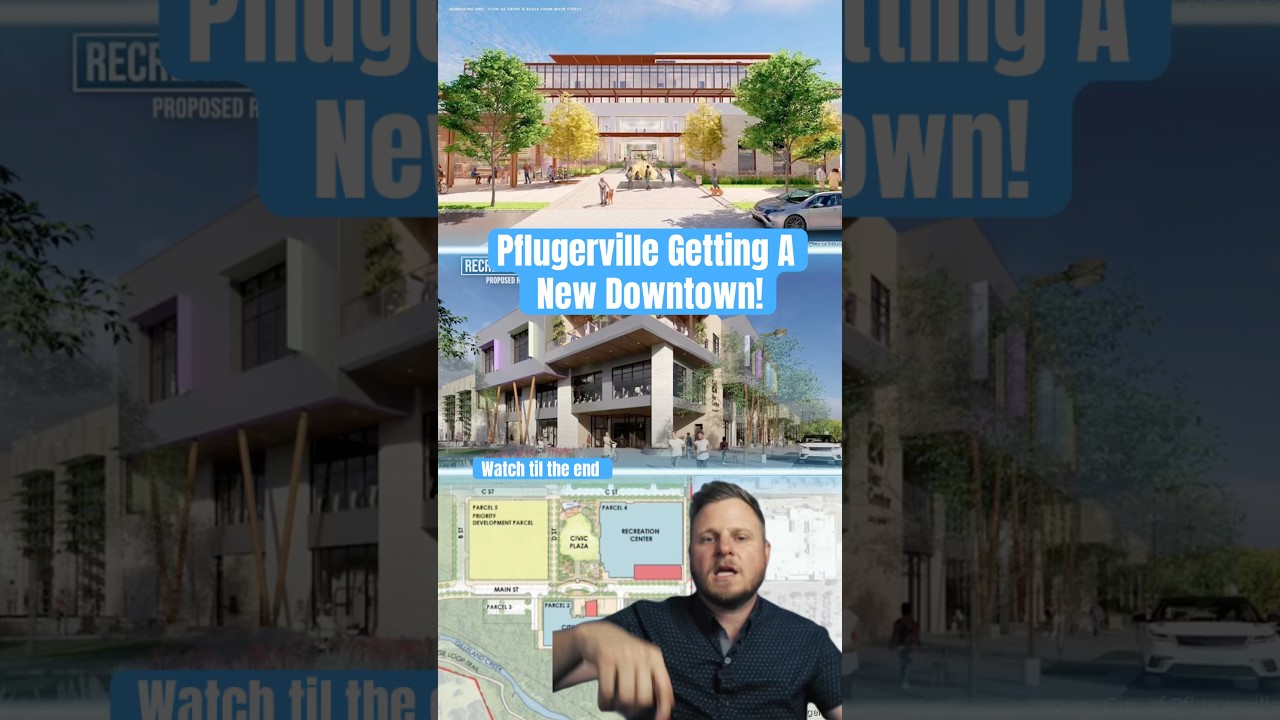 First Look! Pflugerville&rsquo;s New Downtown