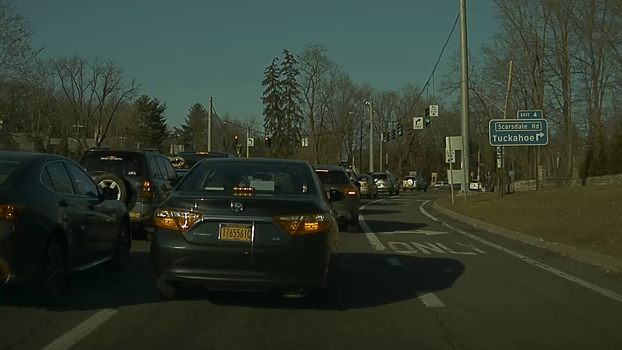 Bad driver on Bronx Parkway (:45 sec)