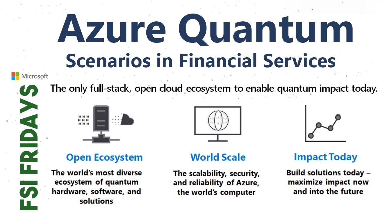 Azure Quantum and Financial Services: FSI Fridays #33